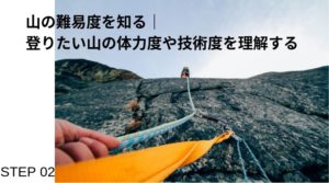 登山難易度の調べ方!|グレーディングを知れば過信の無い安全登山に繋がります