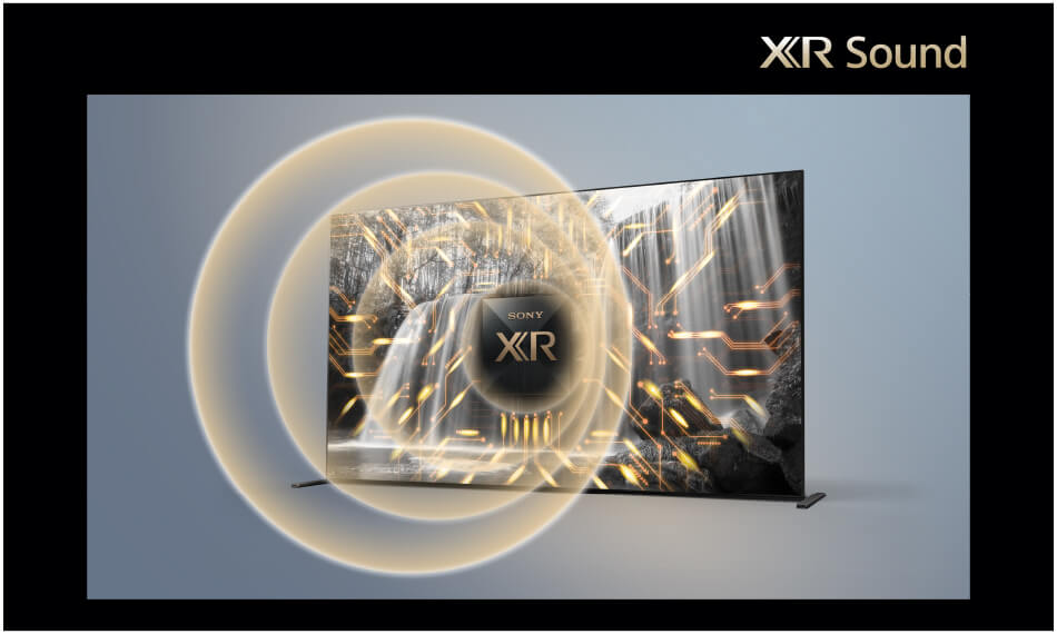 Sony BRAVIA XR Sound 技術のイメージ