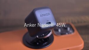 Anker nano Ⅱ 45Wのレビュー記事用アイキャッチャー