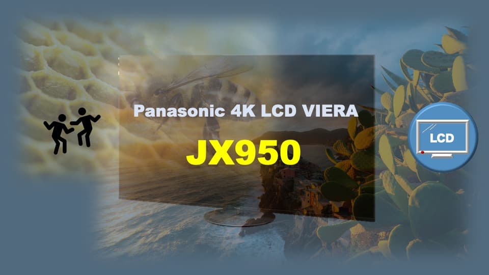 Panasonic 4K液晶ビエラ JX950レビュー記事用のオリジナルアイキャッチ画像