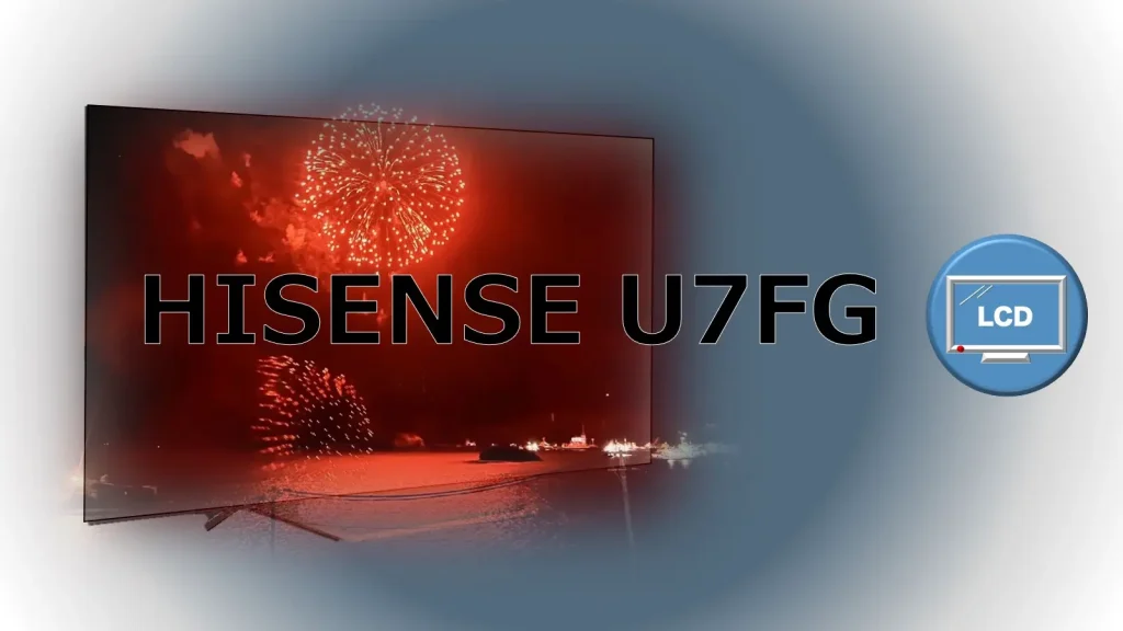 ハイセンス 4K液晶テレビ U7FG vs. U7F 比較記事用のオリジナルアイキャッチ画像