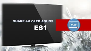 シャープ4K有機ELアクオス ES1レビュー記事用のオリジナルアイキャッチ画像