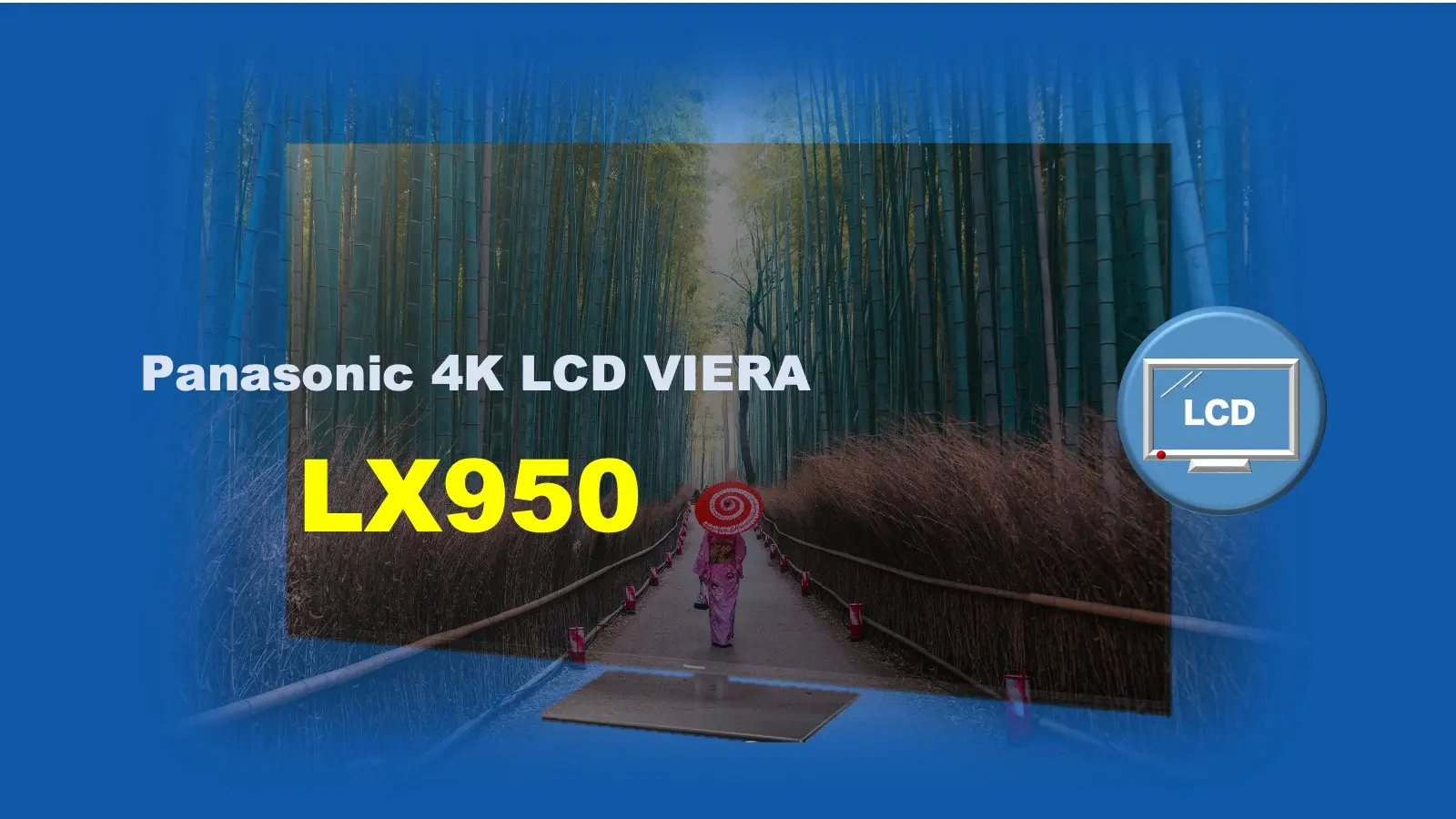 パナソニック4K液晶ビエラ LX950レビュー記事用のオリジナルアイキャッチ画像