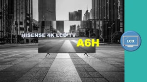 ハイセンス4K液晶テレビ A6Hレビュー記事用のオリジナルアイキャッチ画像