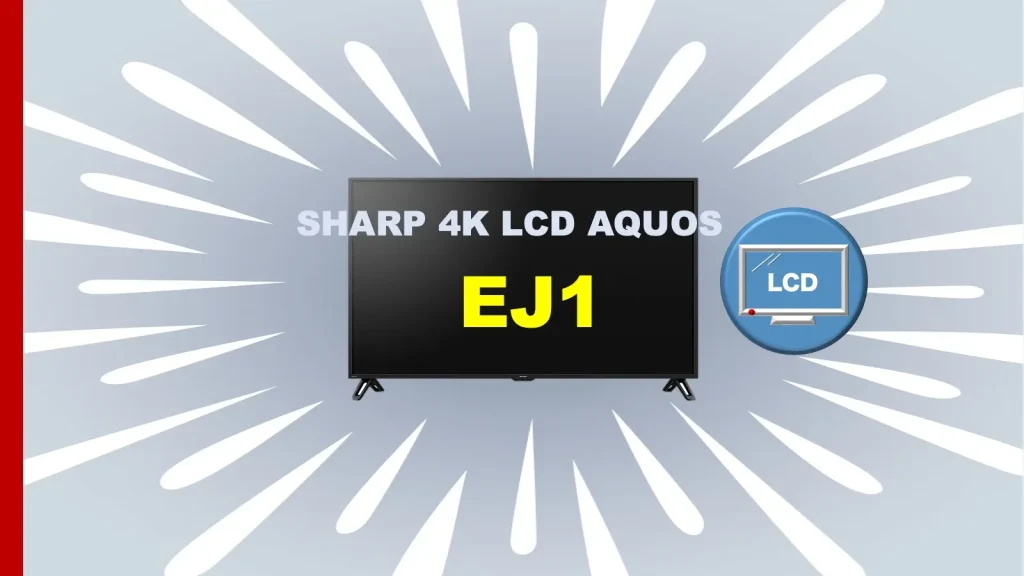 シャープ4K液晶アクオス EJ1レビュー記事用のオリジナルアイキャッチ画像