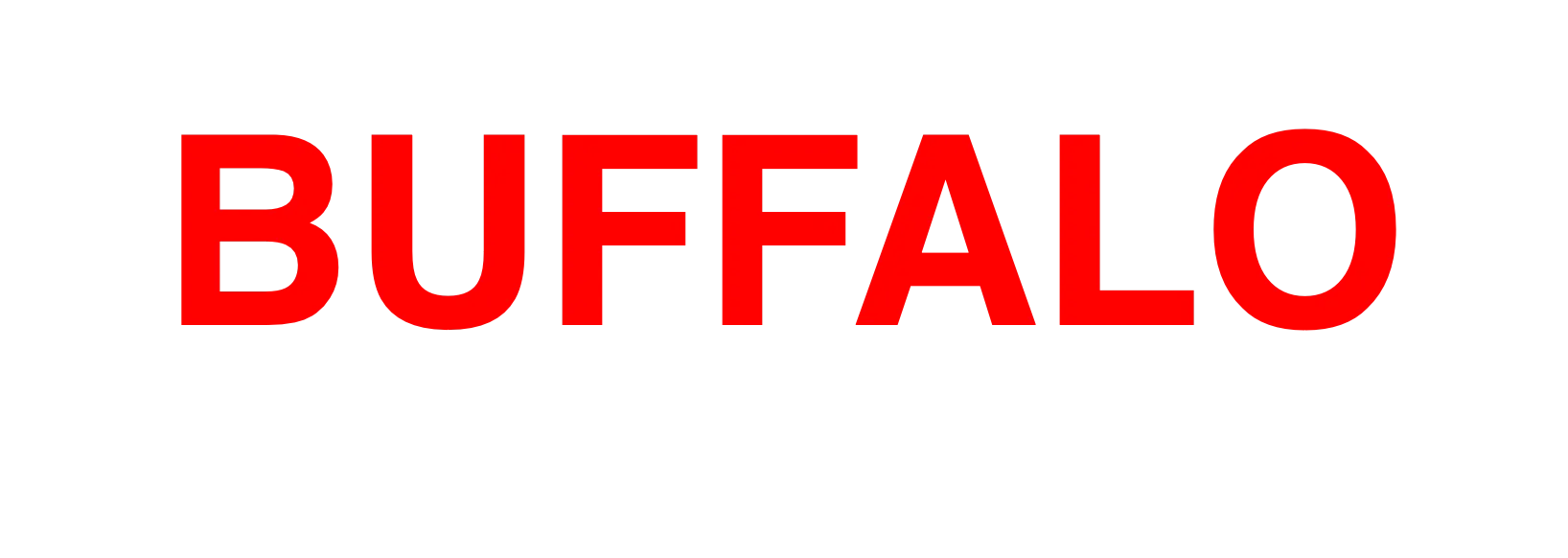 BUFFALO（バッファロー）のロゴ
