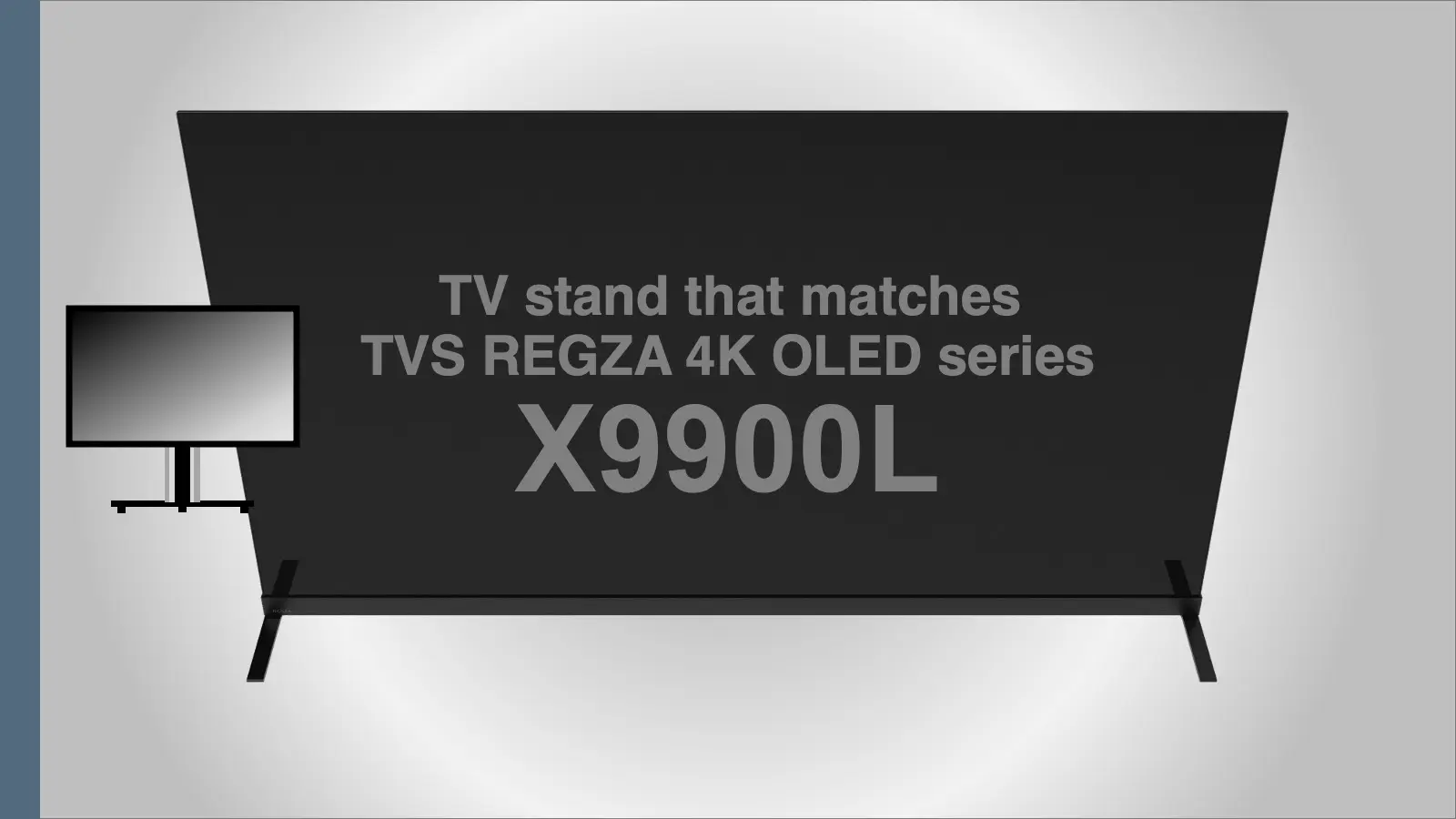 TVS（旧東芝）4K有機ELレグザ X9900Lに最適なテレビスタンド紹介記事のアイキャッチャー