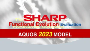 【2023 AQUOS】 SHARP AQUOSテレビの機能を比較評価｜FN1・FN2・FL1記事のアイキャッチ