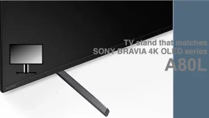 ソニー4K有機ELブラビア A80Lに最適なテレビスタンド紹介記事のアイキャッチャー