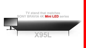 ソニー4K液晶Mini LEDブラビア X95Lに最適なテレビスタンド紹介記事のアイキャッチャー