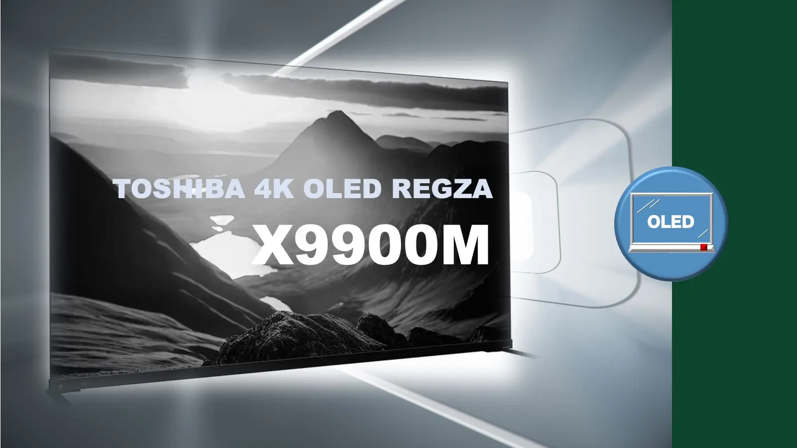 TVS REGZA(旧東芝) 4K有機ELレグザ X9900Mレビュー記事用のオリジナルアイキャッチ画像