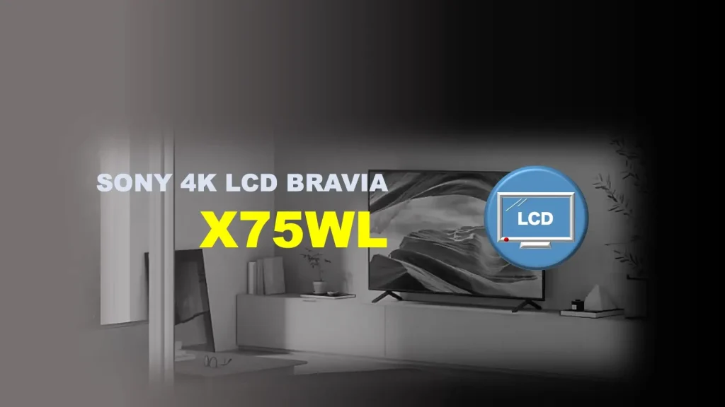 ソニー4K液晶ブラビア X75WLレビュー記事用のオリジナルアイキャッチ画像