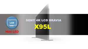 ソニー4K Mini LED 液晶ブラビア X95Lレビュー記事用のオリジナルアイキャッチ画像